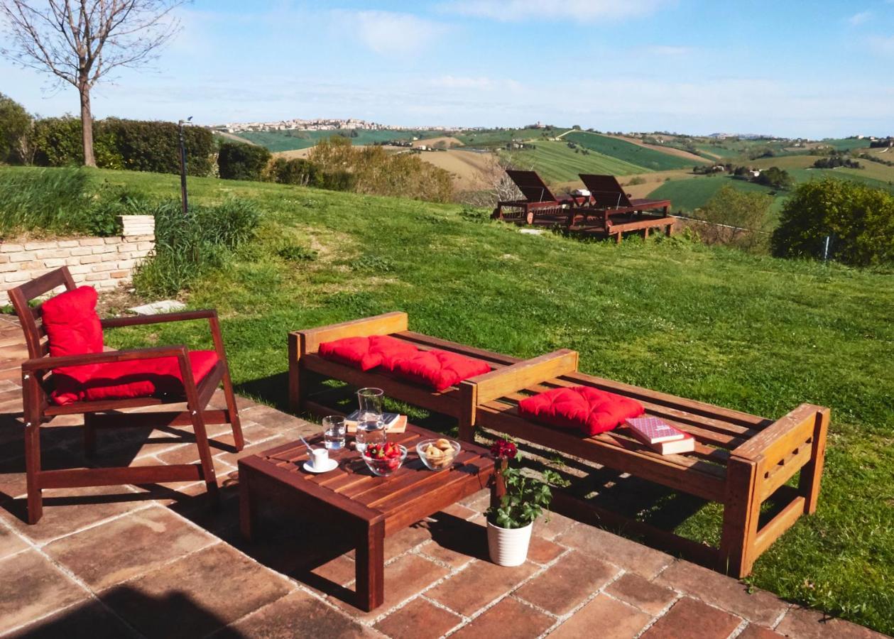 Montecassiano Il Gallo Silvestre - Bed&Books מראה חיצוני תמונה