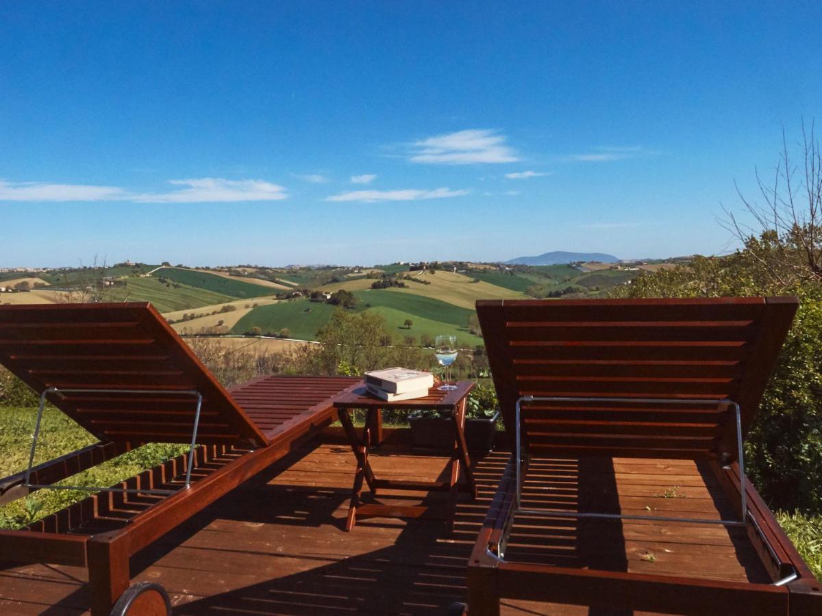Montecassiano Il Gallo Silvestre - Bed&Books מראה חיצוני תמונה