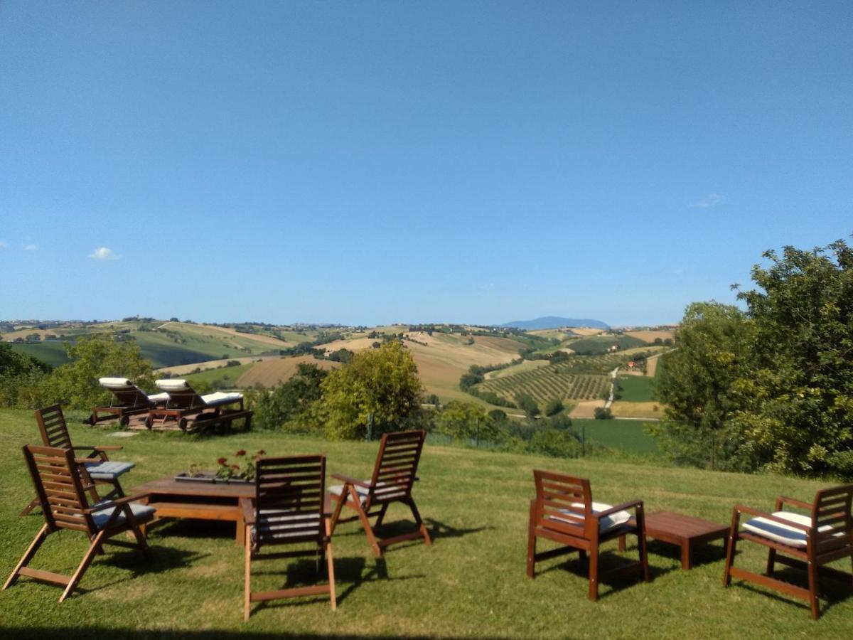 Montecassiano Il Gallo Silvestre - Bed&Books מראה חיצוני תמונה